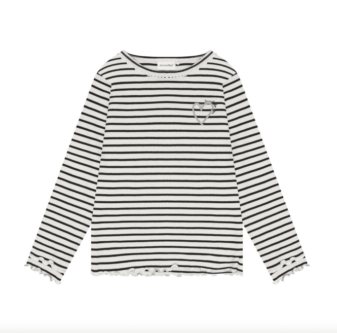 Hovedbilde Tynn Langermet Genser Striper Tap Shoe Minymo