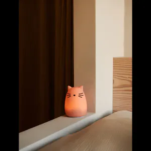 Hovedbilde Winston Cat Night Lamp Cat Rose Liewood 