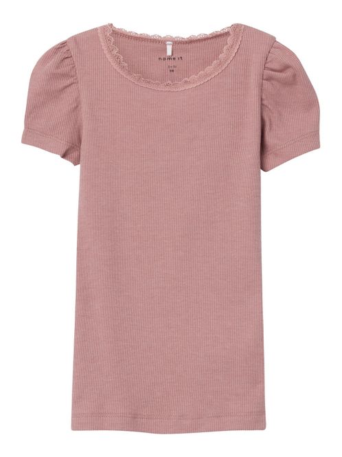 Hovedbilde Kab Kortermet Top Mauve Melange Name It 