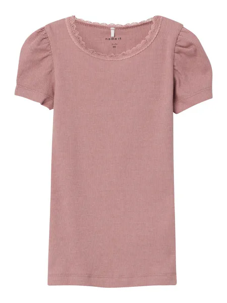 Kab Kortermet Top Mauve Melange Name It 